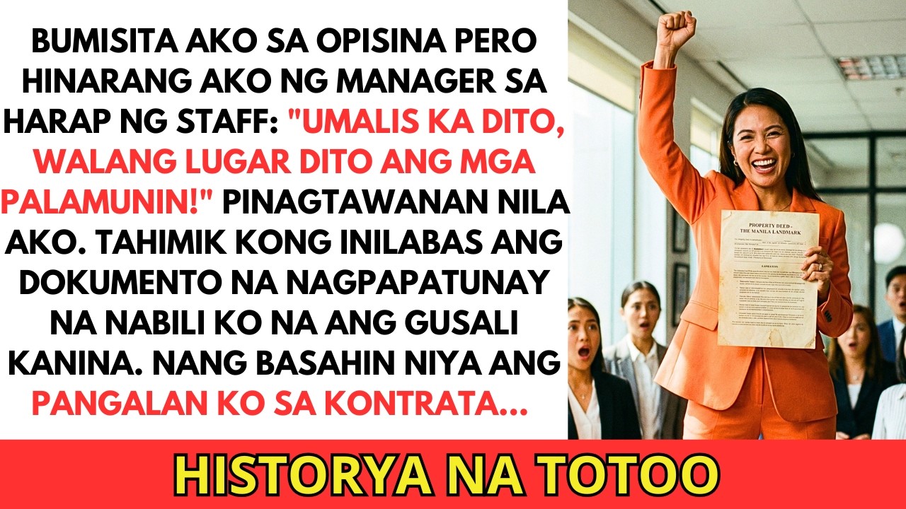 Tinawag akong 'Palamunin' sa harap ng Staff — Ako pala ang BAGONG MAY-ARI!
