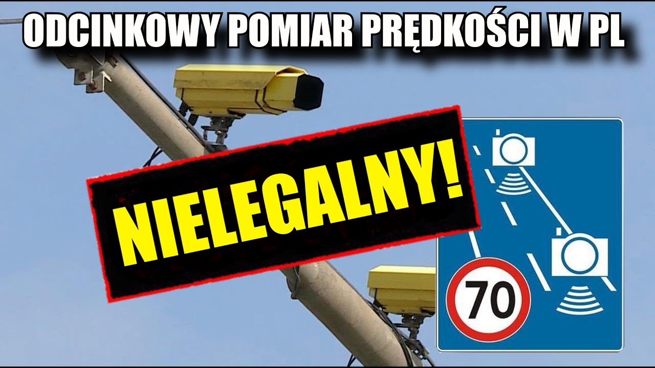 Odcinkowy Pomiar Prędkości. NIELEGALNY w Polsce!!! Nie daj SIĘ!