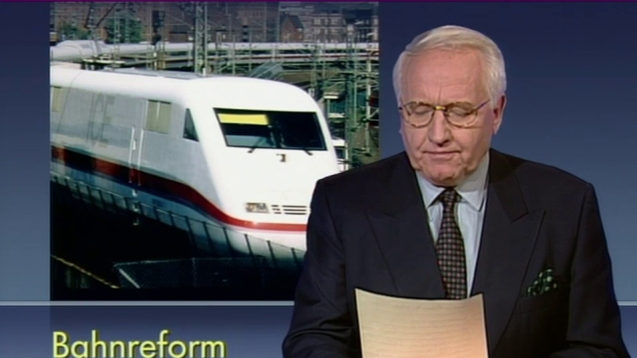 Tagesschau 01-01-1994 Bahnreform