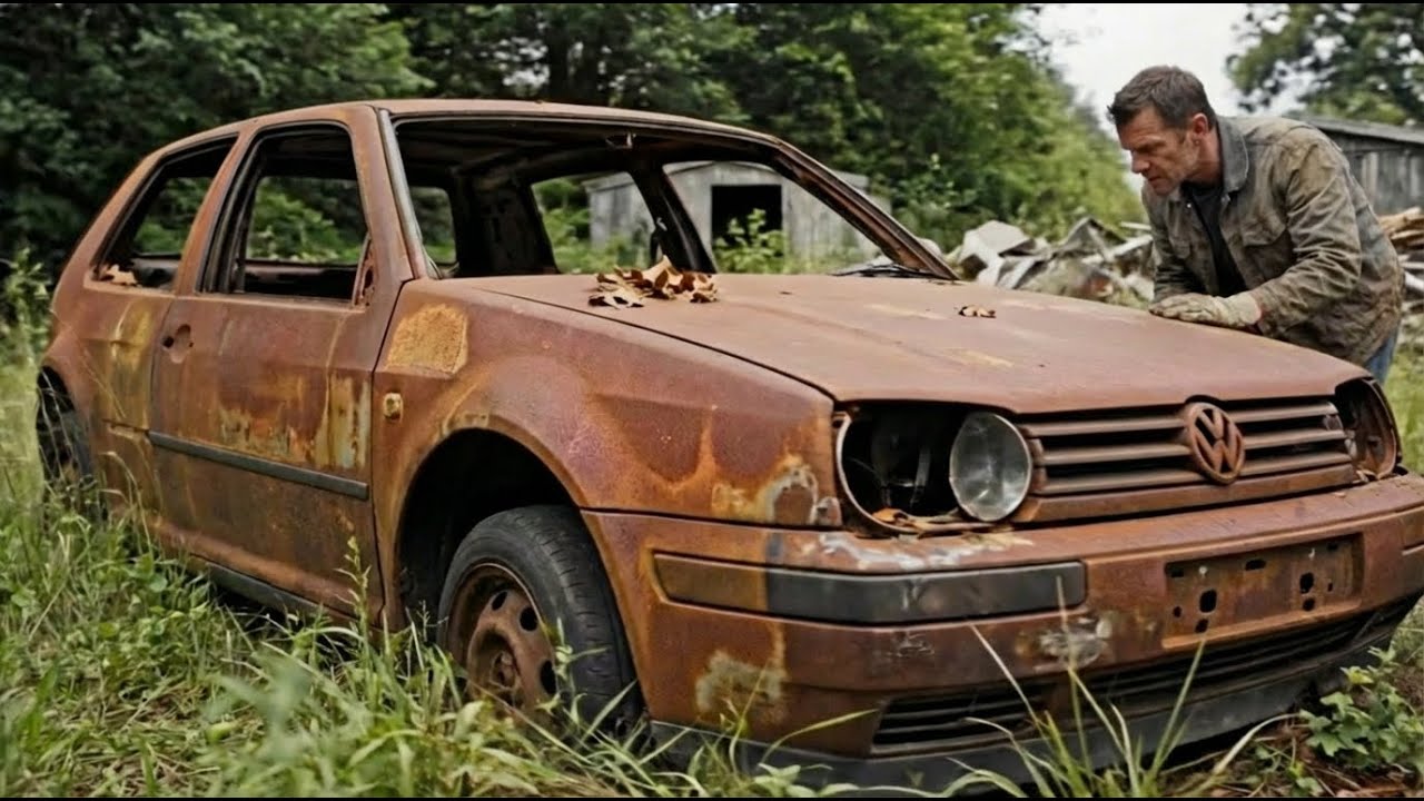 ASMR Car Restoration | 1994 VW Golf Mk3 GTI Restoration from Abandoned Condition
