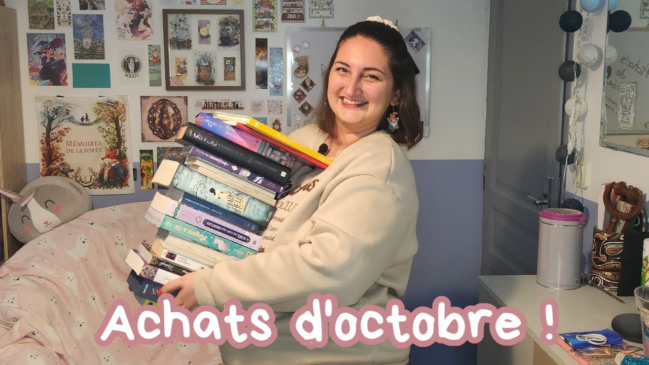 Mes achats d'octobre 🍂​