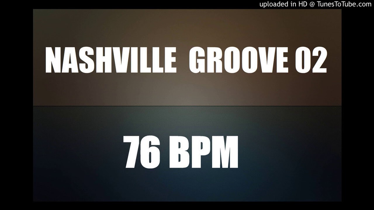 Nashville Groove 76 BPM - Drum Backing Track - Country 02
