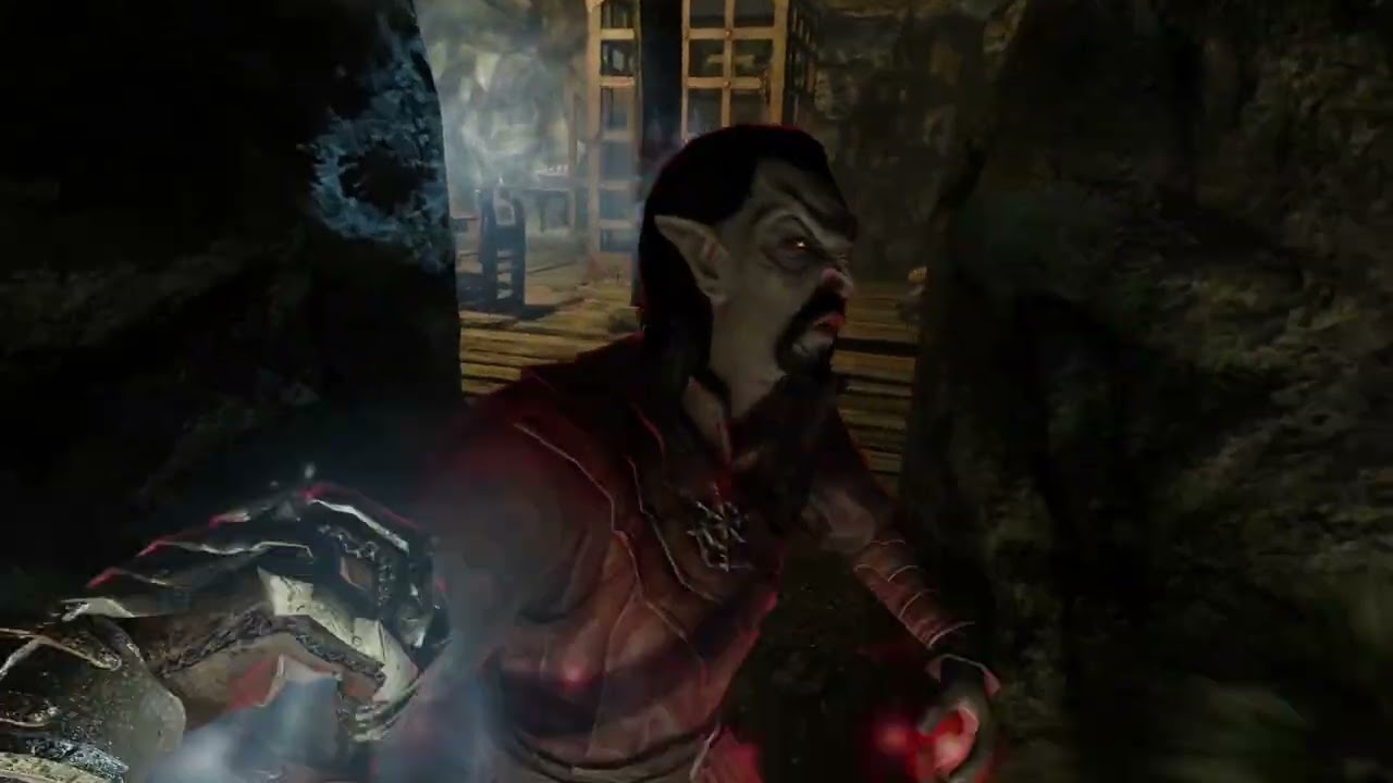 Skyrim modded dungeon dive broken fang cave