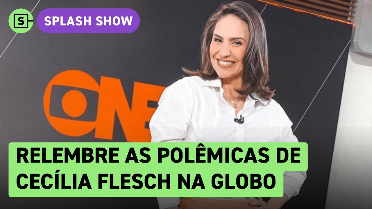 Demitida da Globo, Cecilia Flesch colecionou polêmicas nos últimos anos
