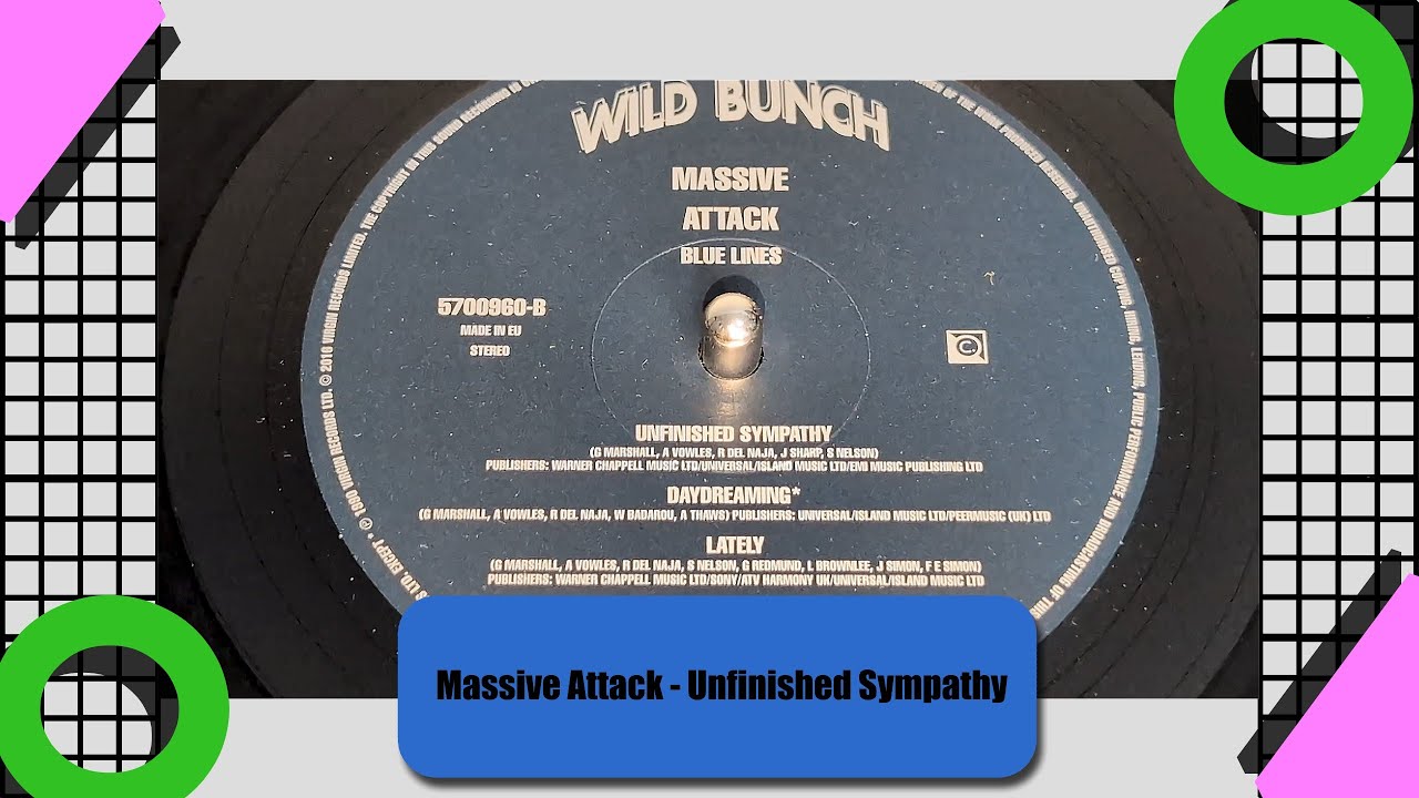 Massive Attack - Unfinished Sympathy (2016 Vinyl LP)