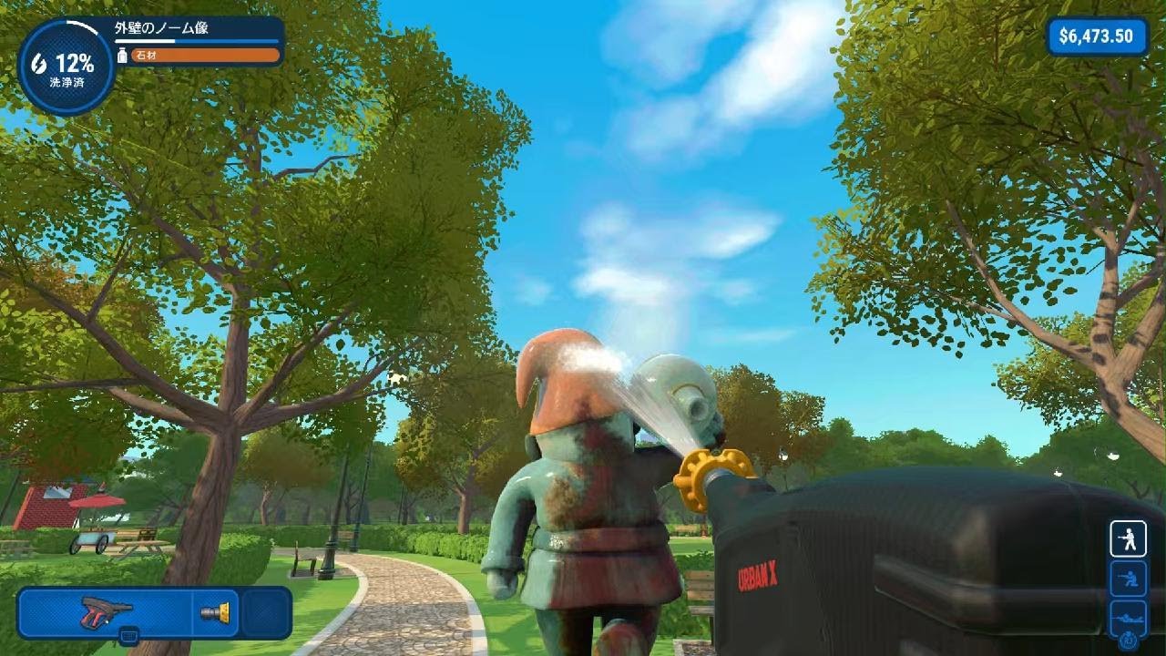 【PowerWash Simulator】高圧洗浄の音が心地いい。無心で汚れを落とす15分