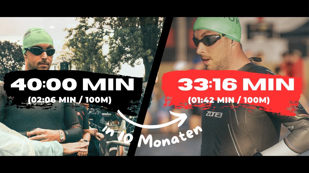 Schwimmen im Triathlon - Mein Weg & Tipps von 2:06 zu 1:42 min/100m beim IRONMAN 70.3 in 10 Monaten