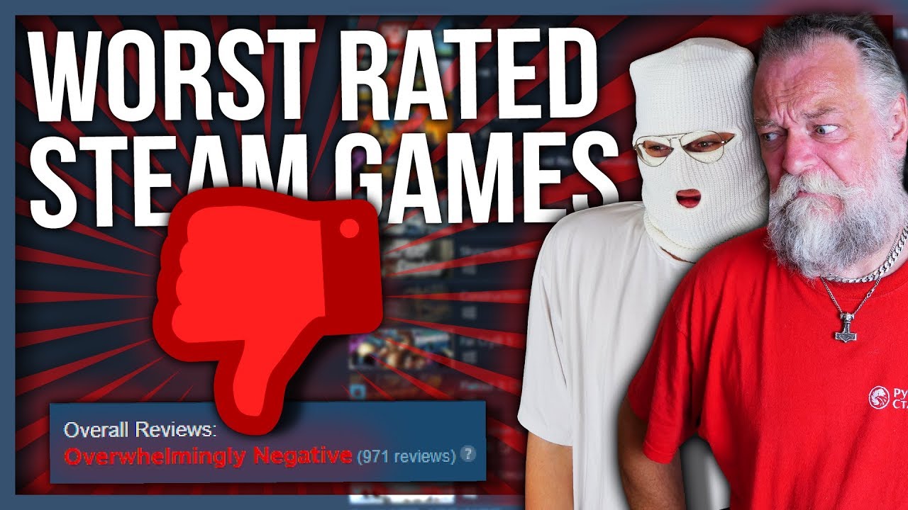 ИГРАЕМ В ХУДШИЕ ИГРЫ STEAM