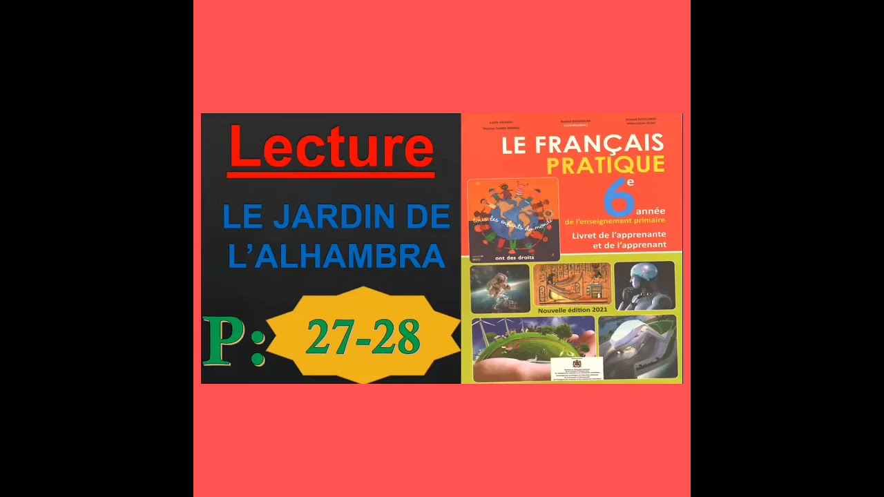 français pratique 6 page 27-28 المستوى السادس