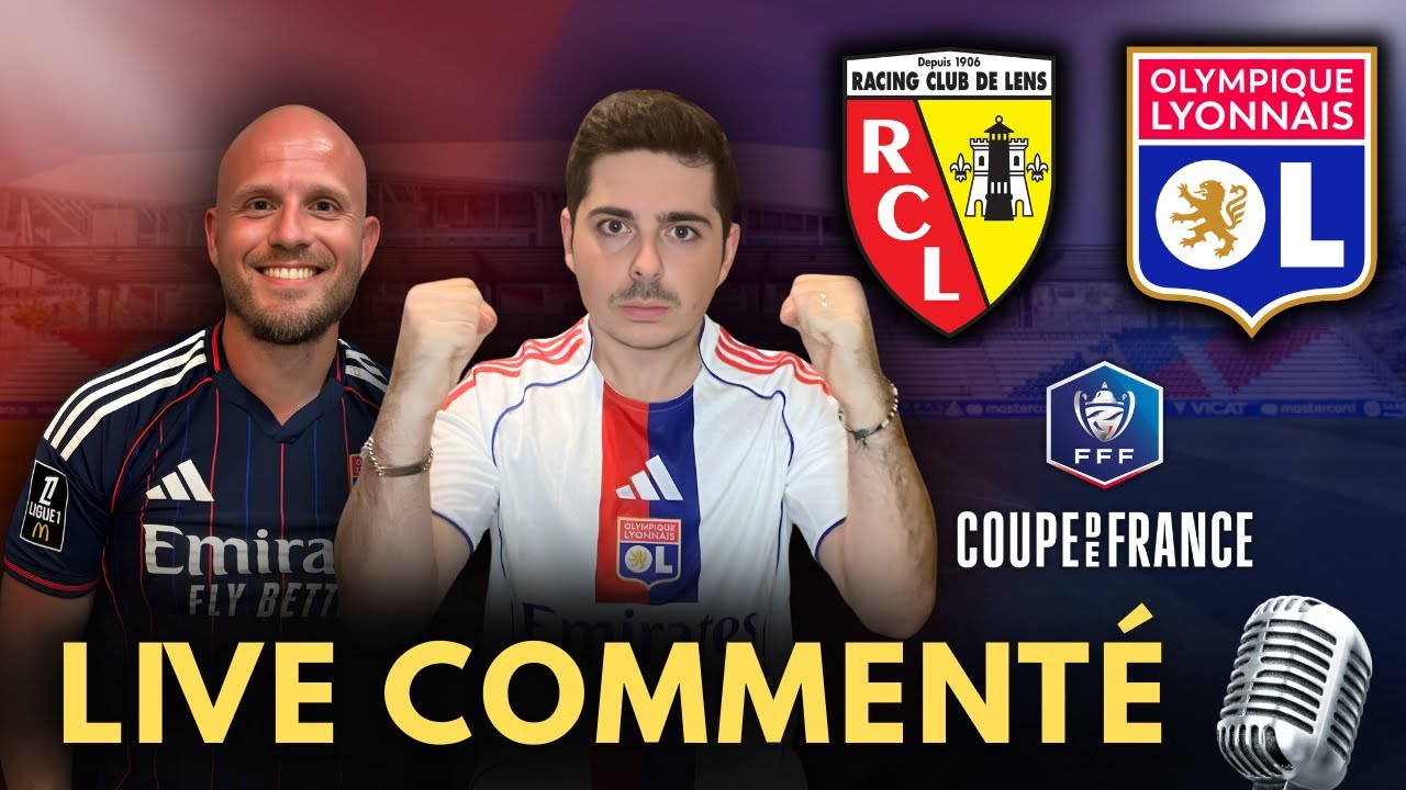 OL – Lens EN DIRECT 🔴🔵 | Live commenté + Débrief mi-temps