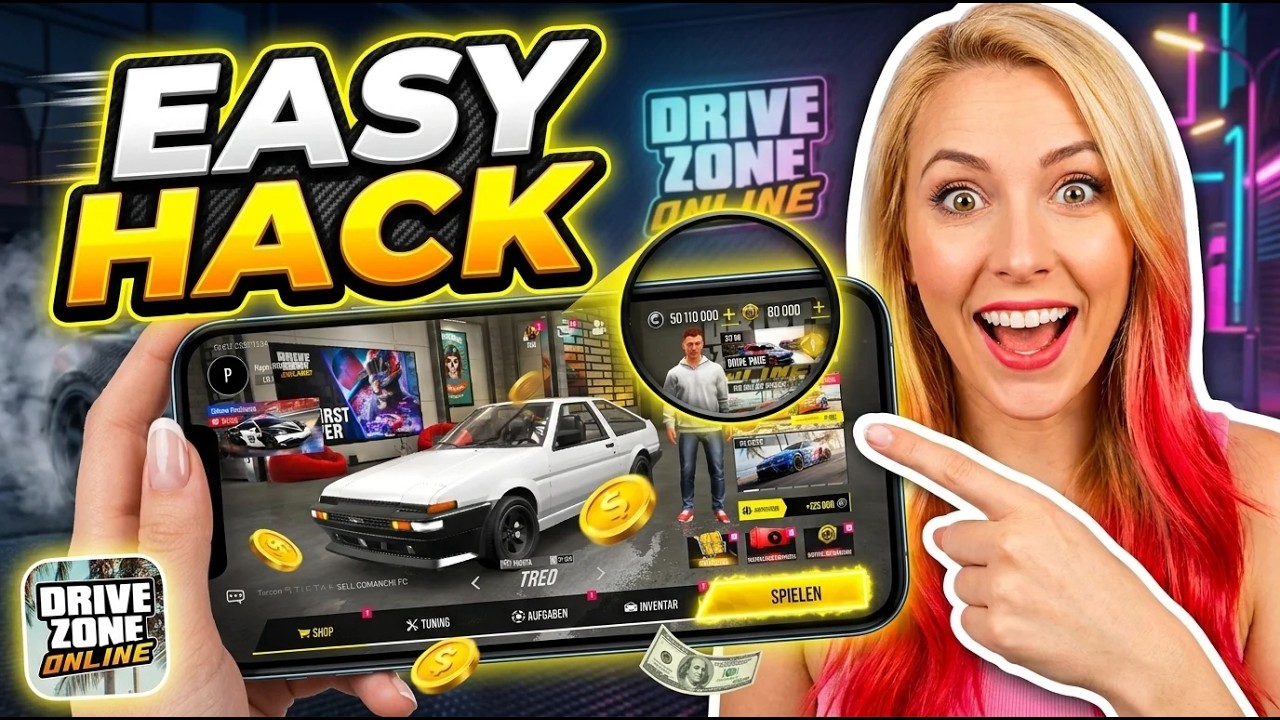 Drive Zone Online Hack - Get Unlimited Money and Golds in Drive Zone Online 2026 [iOS & Android]