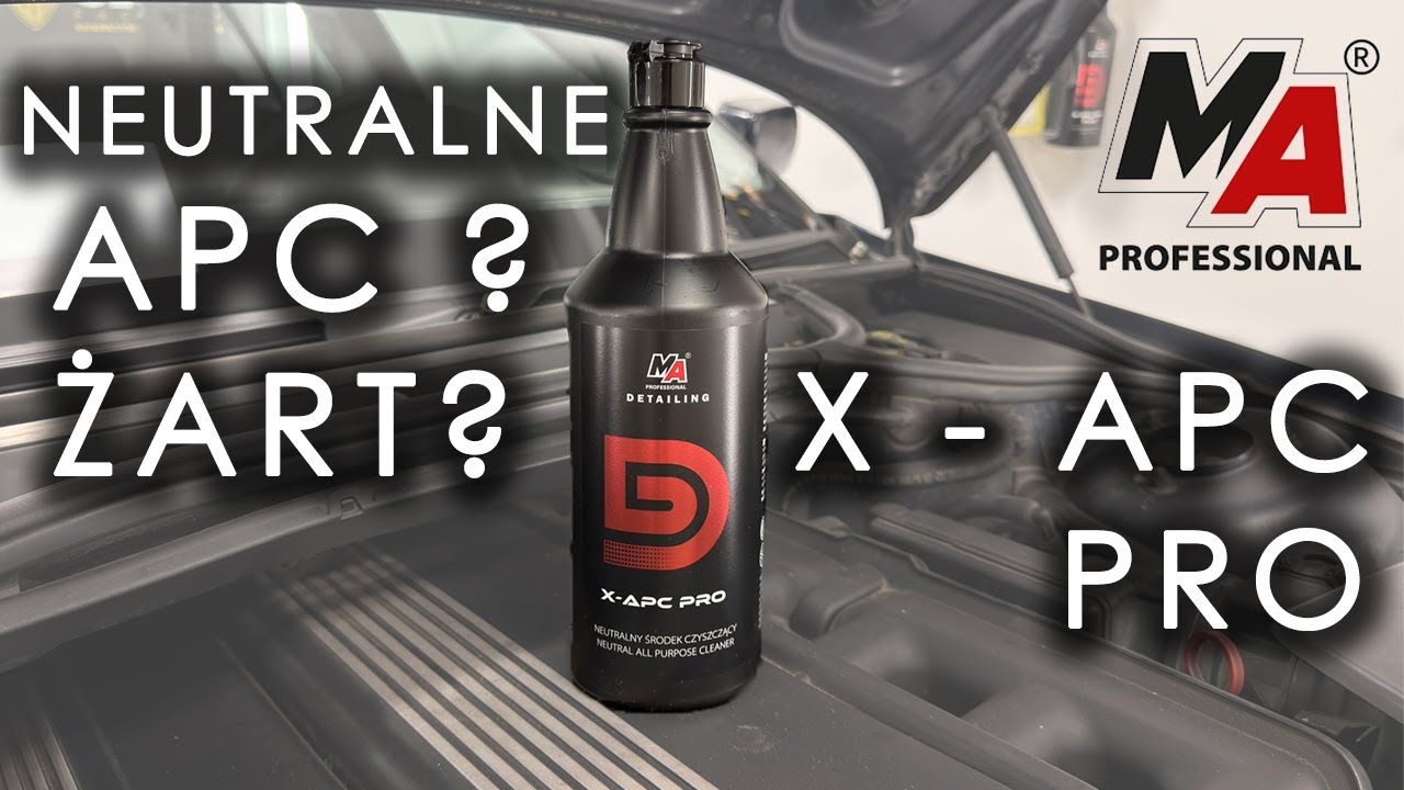 Czy neutralne APC to jakiś żart?! X-APC Pro od MA Professional kontra komora silnika | recenzja