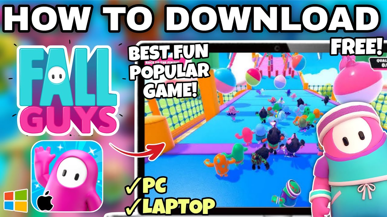 Как скачать и играть в FALL GUYS на ПК или ноутбуке &mdash; простое пошаговое руководство
