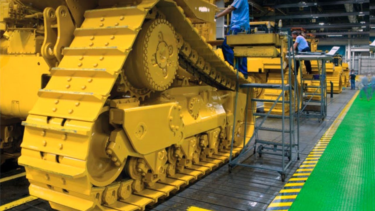 ▶️DOZER MANUFACTURING🚧2026: Bulldozer Assembly line [CAT, Dressta, John Deere] How it's made? USA