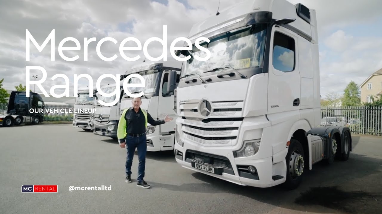 Inside Our Mercedes-Benz Fleet | Actros GigaSpace, Curtainsider & More!!