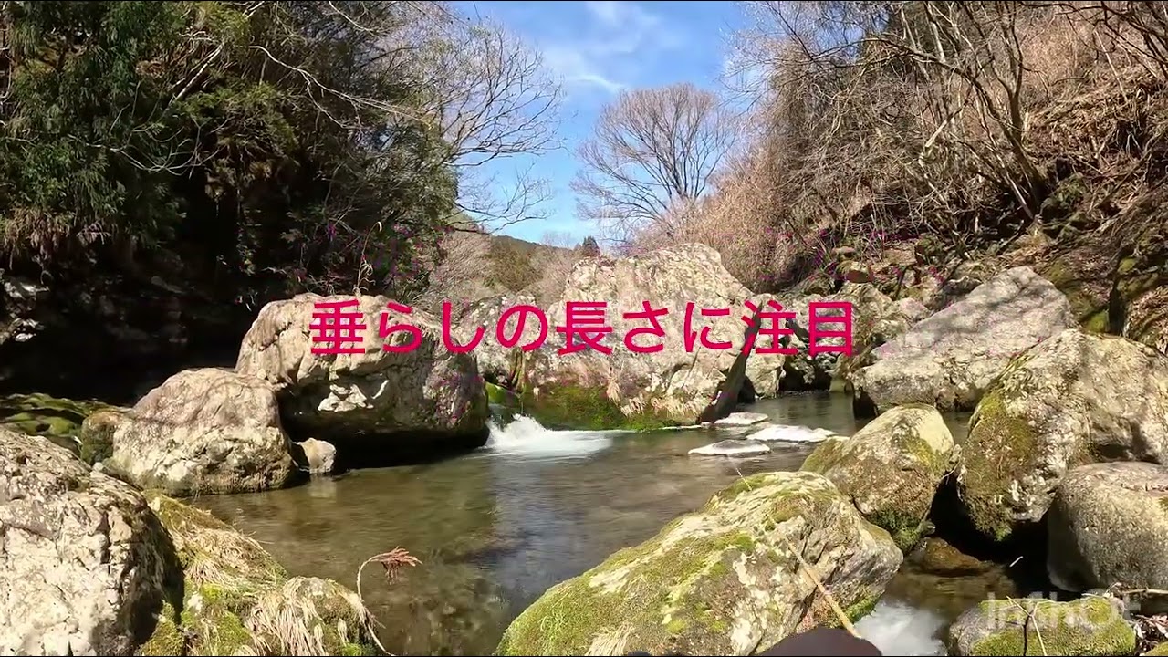 【渓流ベイトフィネス】初心者の気付きと素敵な出会い