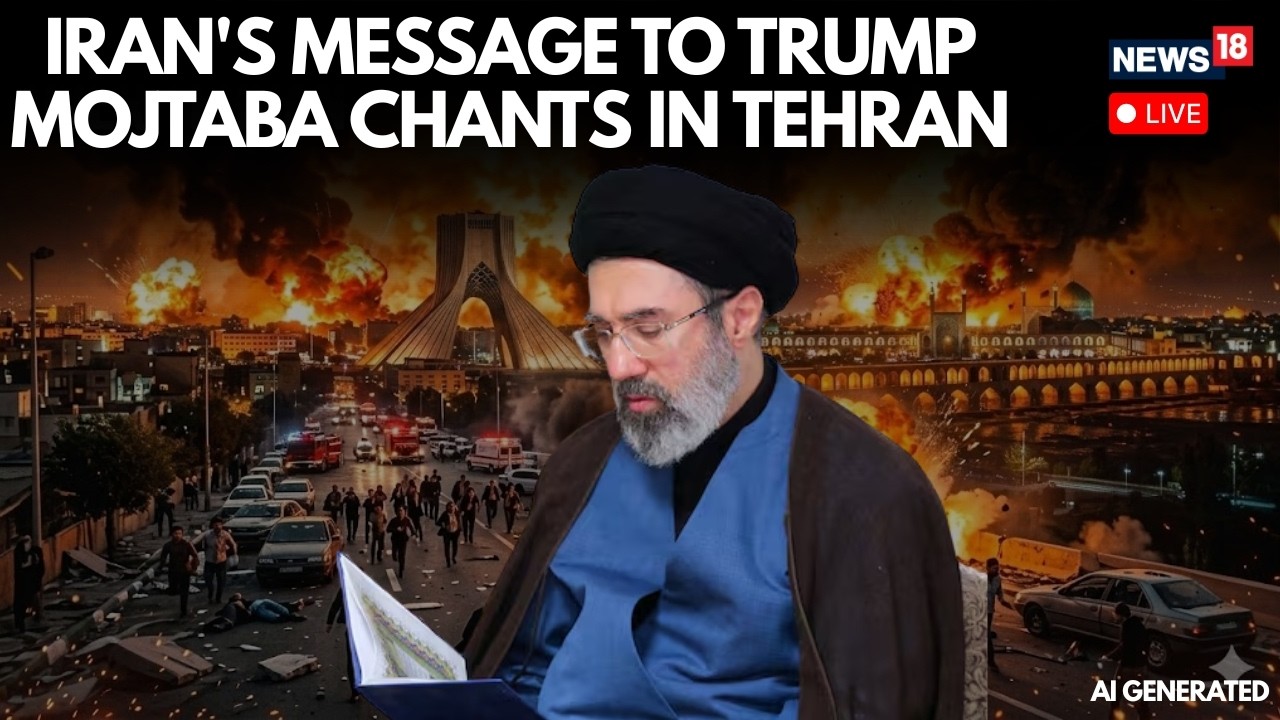Iran-Israel War LIVE | Iran Sends Message To Trump As Pro-Mojtaba Khamenei Chants Echo Across Tehran