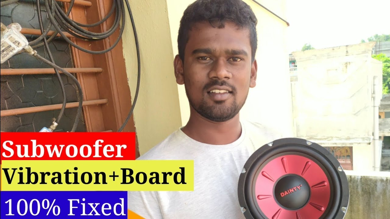 How to Fixed 100% SUBWOOFER Vibration...? || @1AudioSystem_official