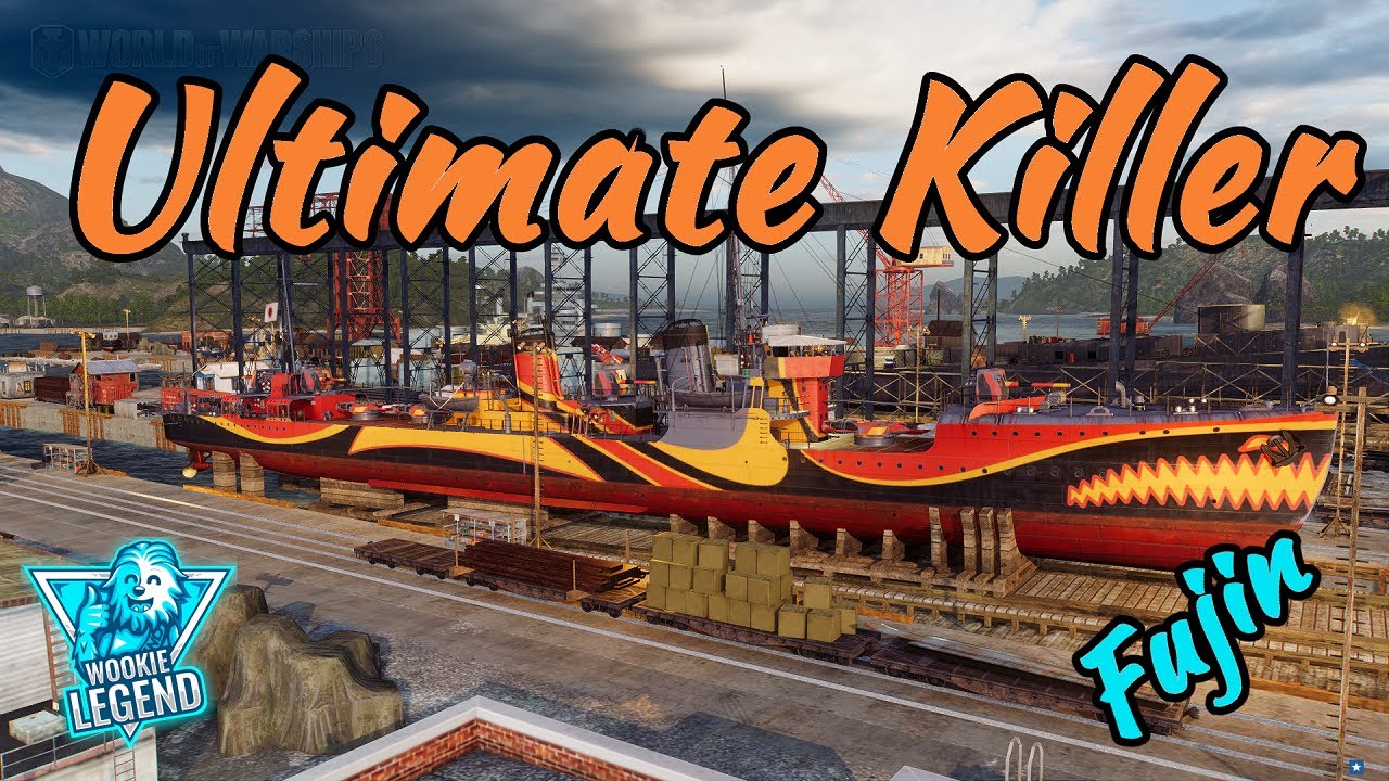 World of Warships | Fujin Ultimate Killer | Wookie Legend