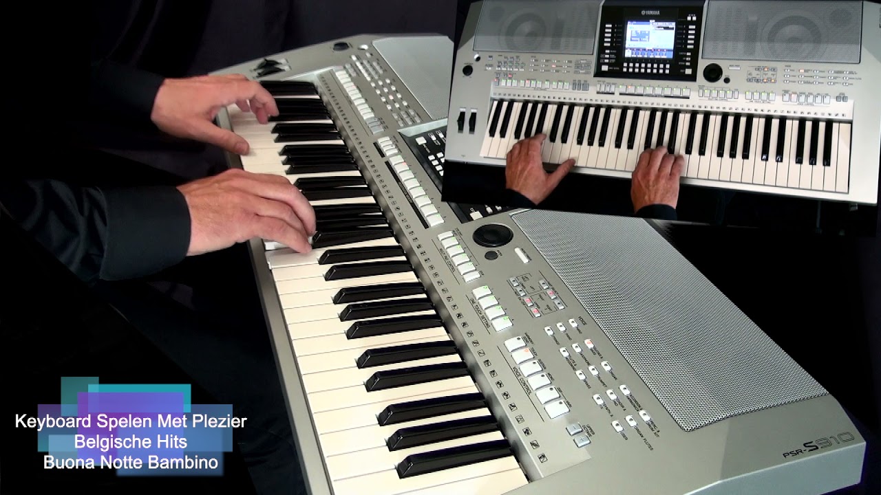 Buona Notte Bambino - Keyboard Spelen Met Plezier - Belgische Hits deel 1