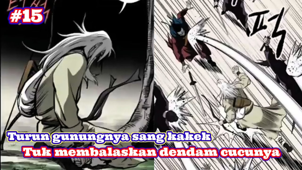 Turun gunung setelah tau kabar kematian cucunya...