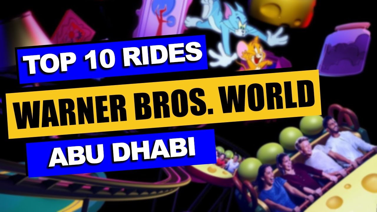 10 ЛУЧШИХ аттракционов в Warner Bros World Abu Dhabi (2023) | Абу-Даби, ОАЭ