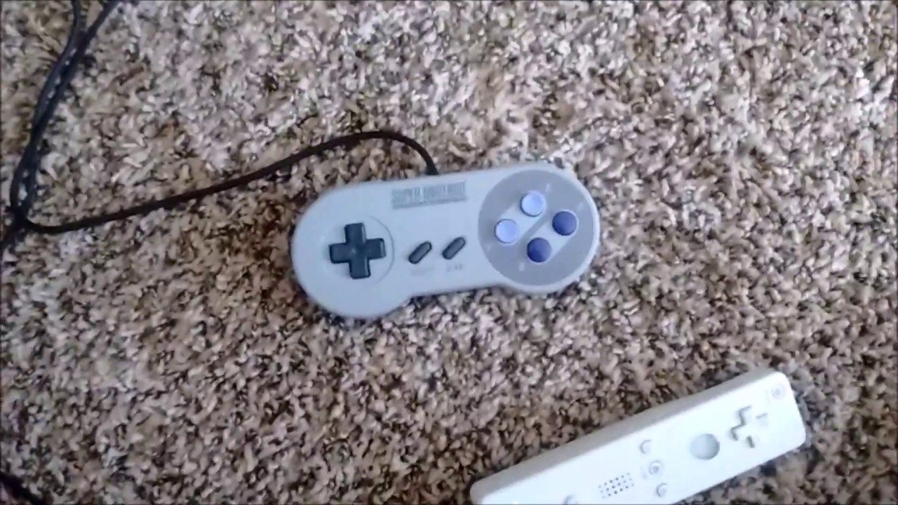 SNES Classic Edition Controllers COMPATIBLE With Nintendo Wii/Wiimotes!