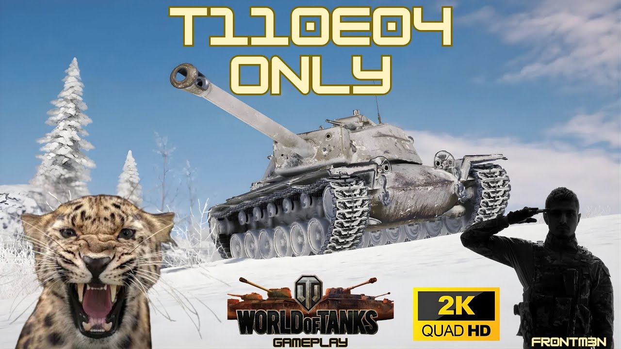 T110E04... ONLY 😊 World of Tanks live gameplay #havefun #gaming #livegameplay