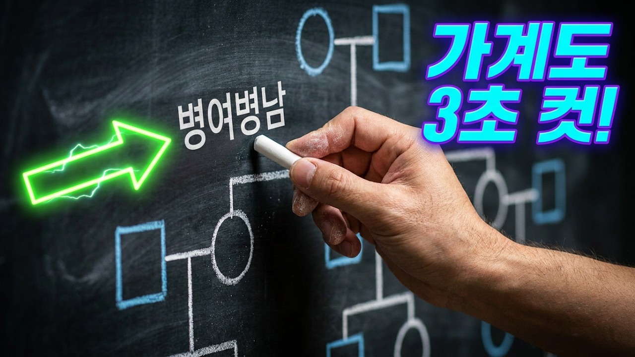 [과탐 꿀팁] 아직도 가계도에서 헤매나요? 병여병남&middot;병남병여 공식으로 유전자 위치와 우열 빠르게 찾는 기술  우열 관계부터 상/X염색체 구분까지 한 번에 끝내는 실전 꿀팁