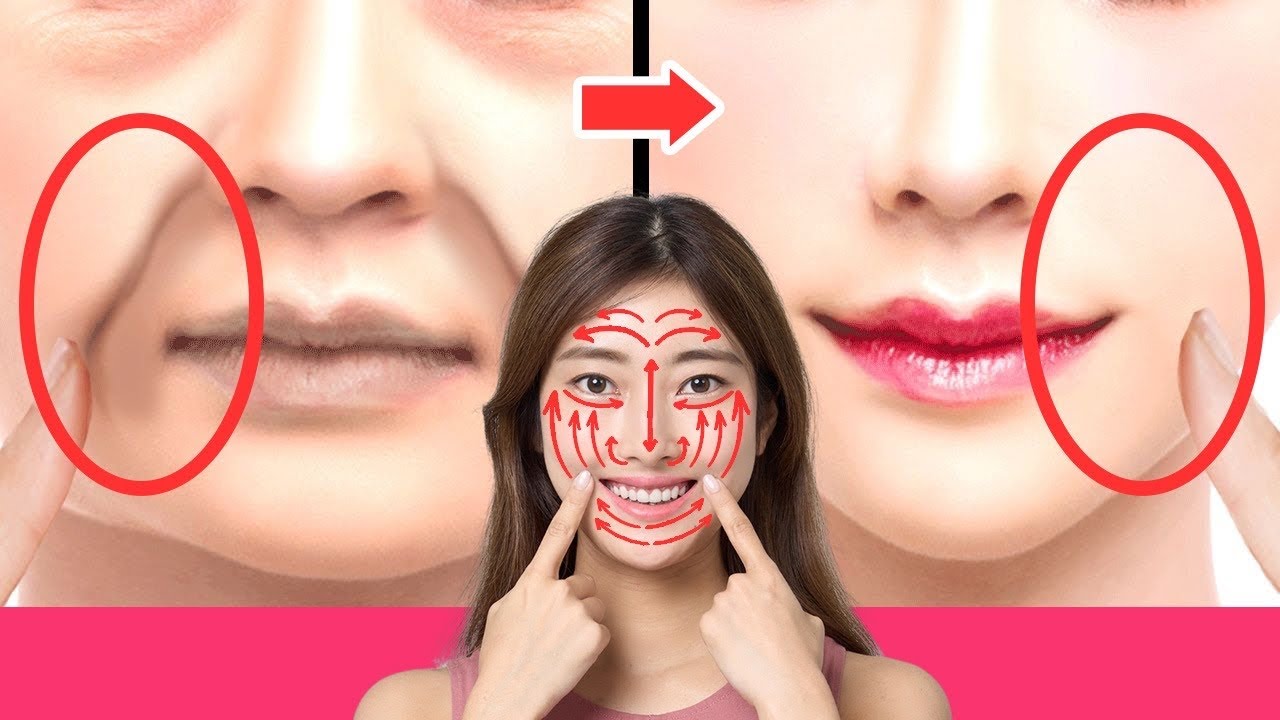 4mins Smile Wrinkles Exercise🔥 Reduce Laugh Lines, Nasolabial Folds, Jowls, Droopy Lip Corners
