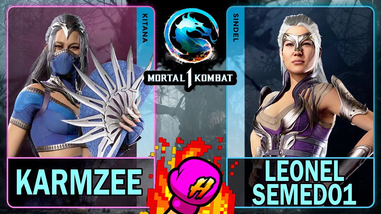 MK1 Karmzee (KITANA) VS Leonel Semedo1 (SINDEL)🥊Mortal Kombat 1🥊4K 60ᶠᵖˢ