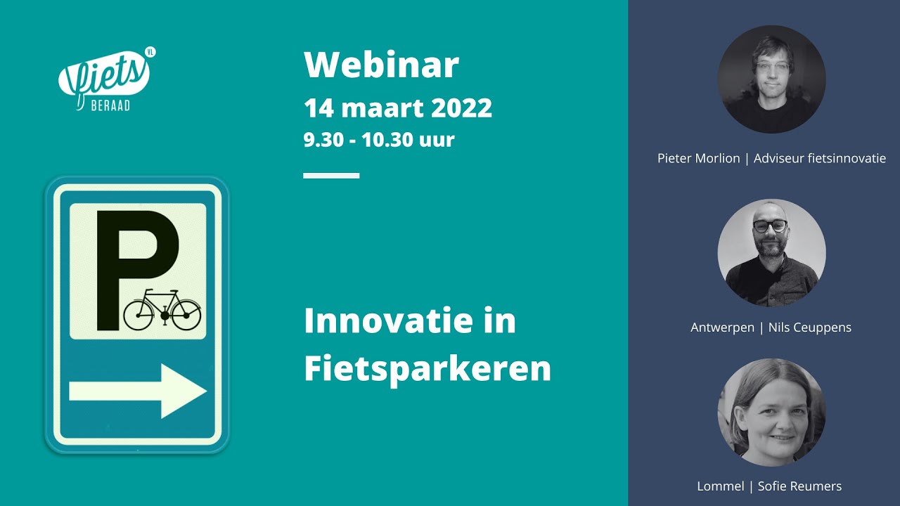 Webinar Innovaties in Fietsparkeren