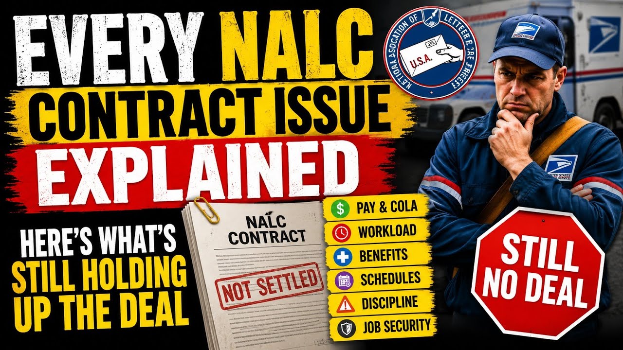 EVERY NALC Contract Issue Explained-Here's What's Still Holding Up The Deal
