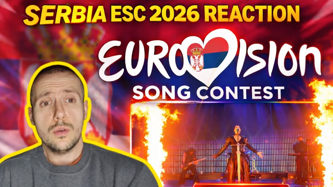 LAVINA Kraj Mene Serbia 🇷🇸 Eurovision 2026 reaction
