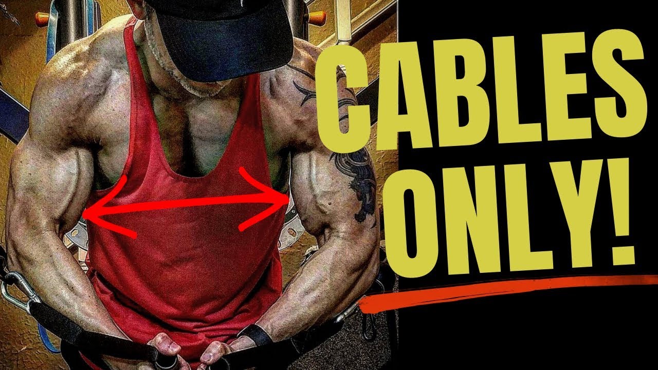 BEST Cable Machine Workout For Arms (Gym Cable Arm Exercises!)