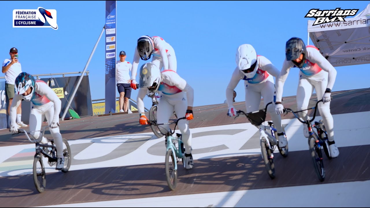 BMX Sarrians : dernier entraînement de l’équipe de France Paris 2024