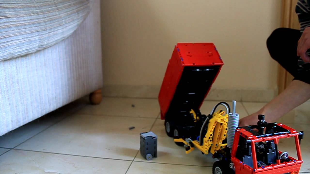 Garbage truck side loader lego technic