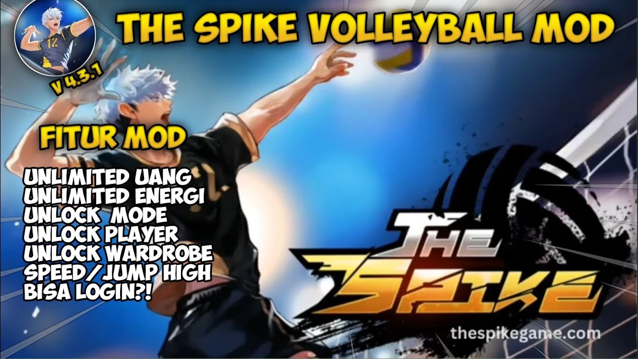 The Spike Mod Menu V4.3.1 New 2024 | The Spike Volleyball Mod Unlimited Money & Unlock All |