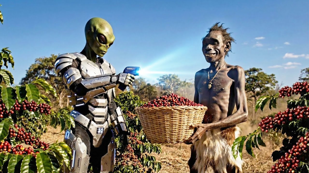 Ancient Survival Story | How an Alien Taught Prehistoric Humans to Grow and Make Coffee