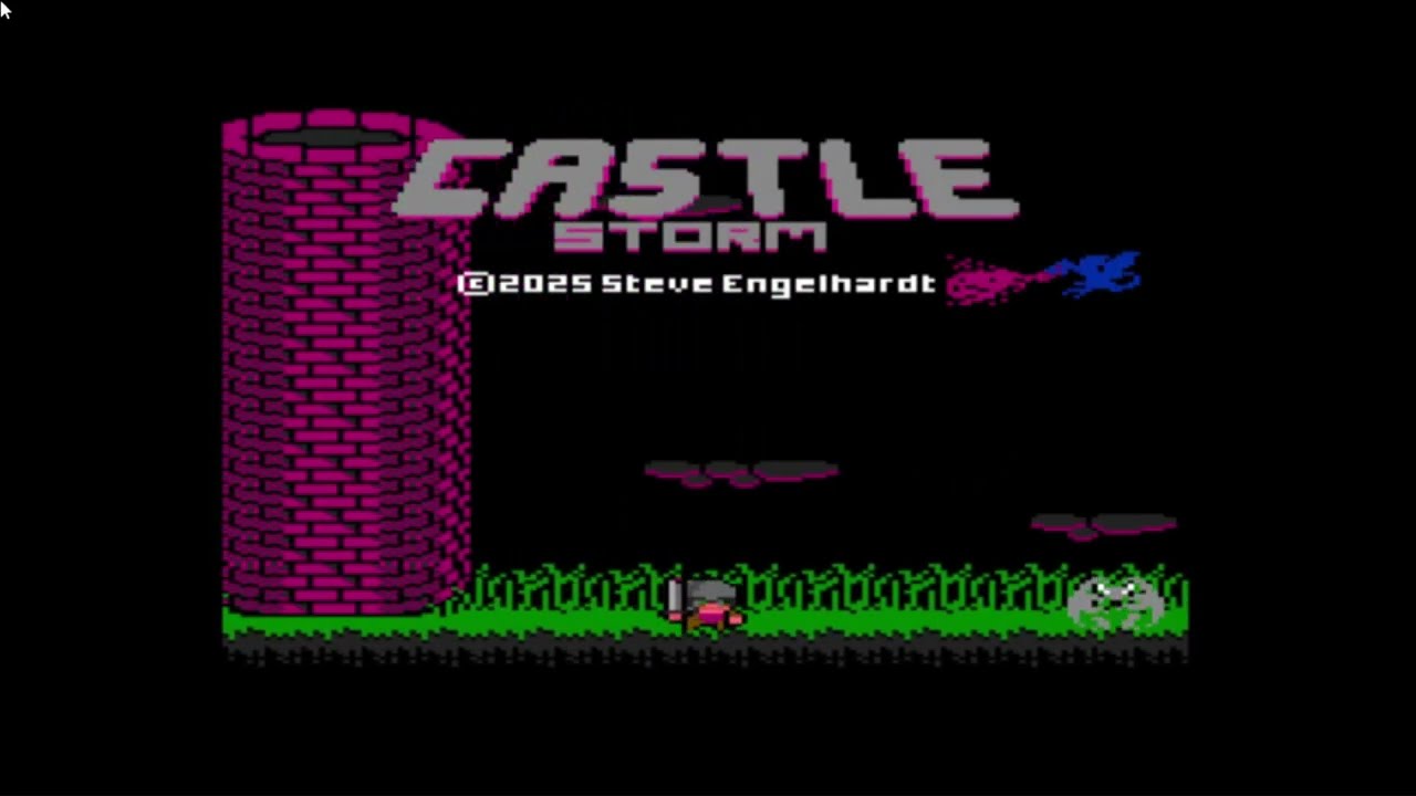 Castle Storm DEMO (Atari 7800 homebrew)
