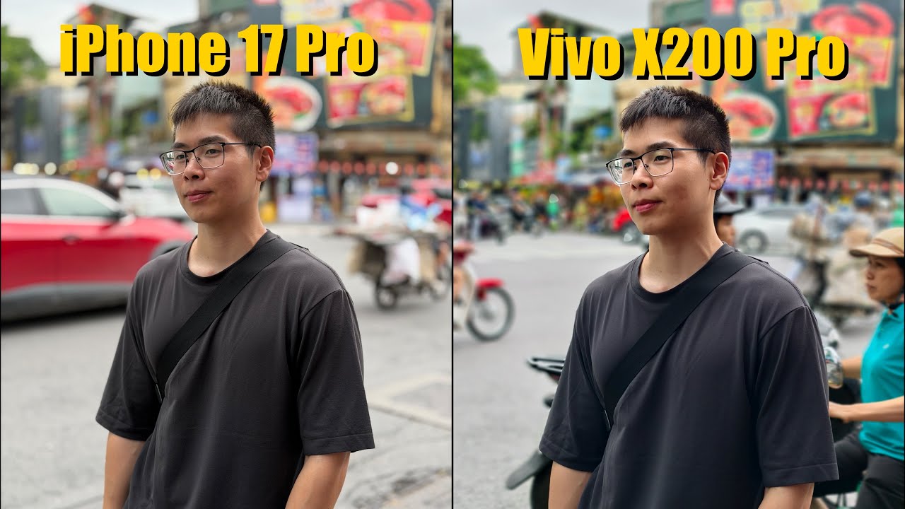Сравнение камер iPhone 17 Pro и Vivo X200 Pro