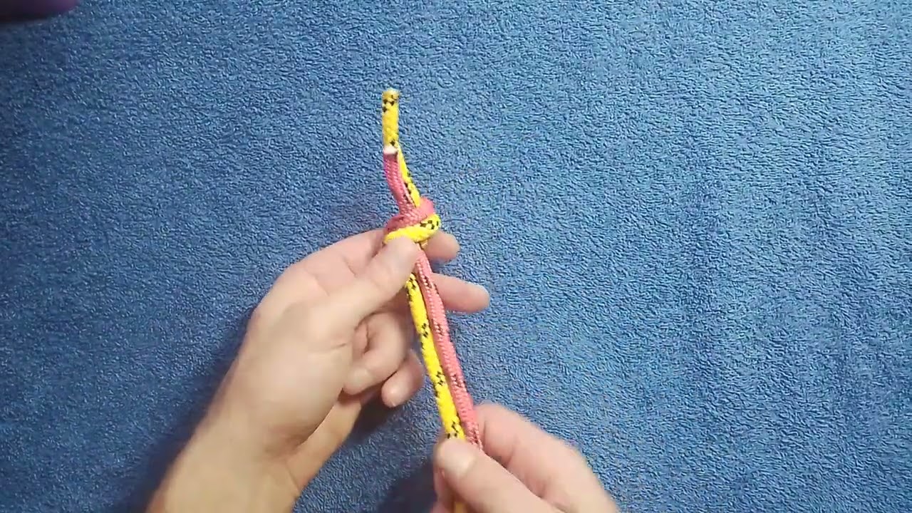 САМЫЙ ЛЕГКИЙ И БЫСТРЫЙ СПОСОБ СВЯЗАТЬ ДВЕ ВЕРЕВКИ