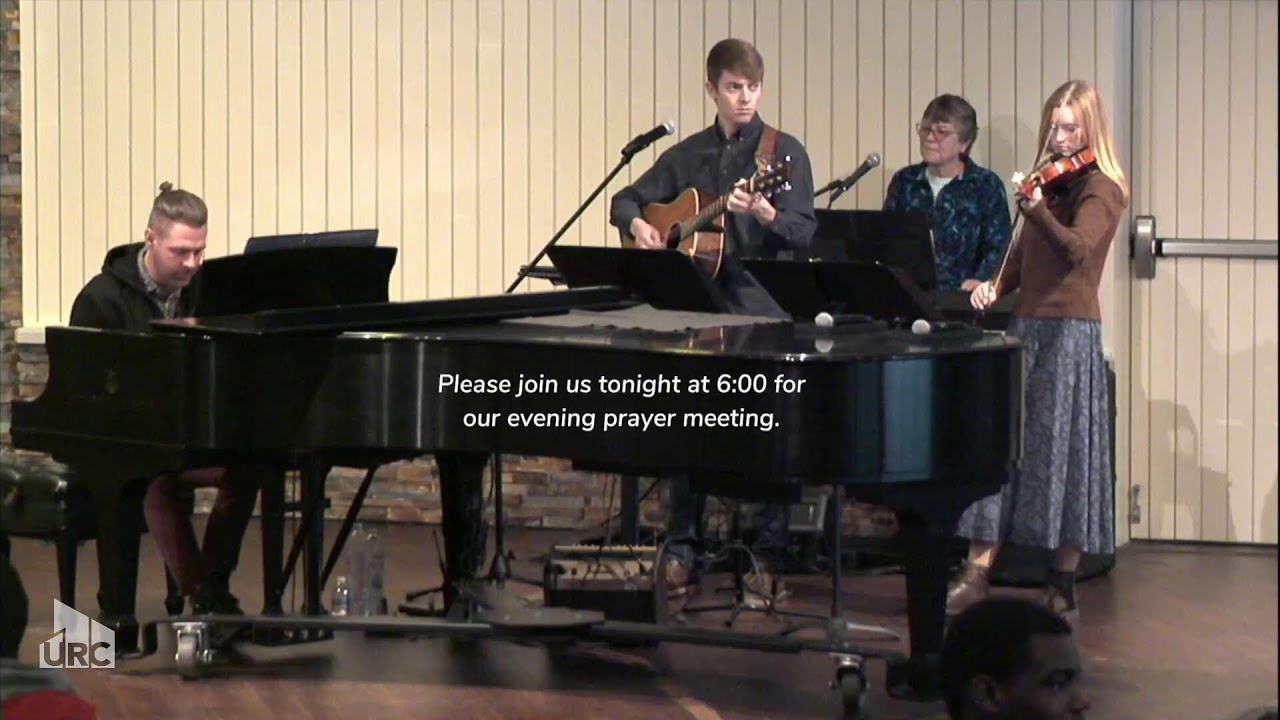 1/4/2026  URC 10:45 am Worship Service