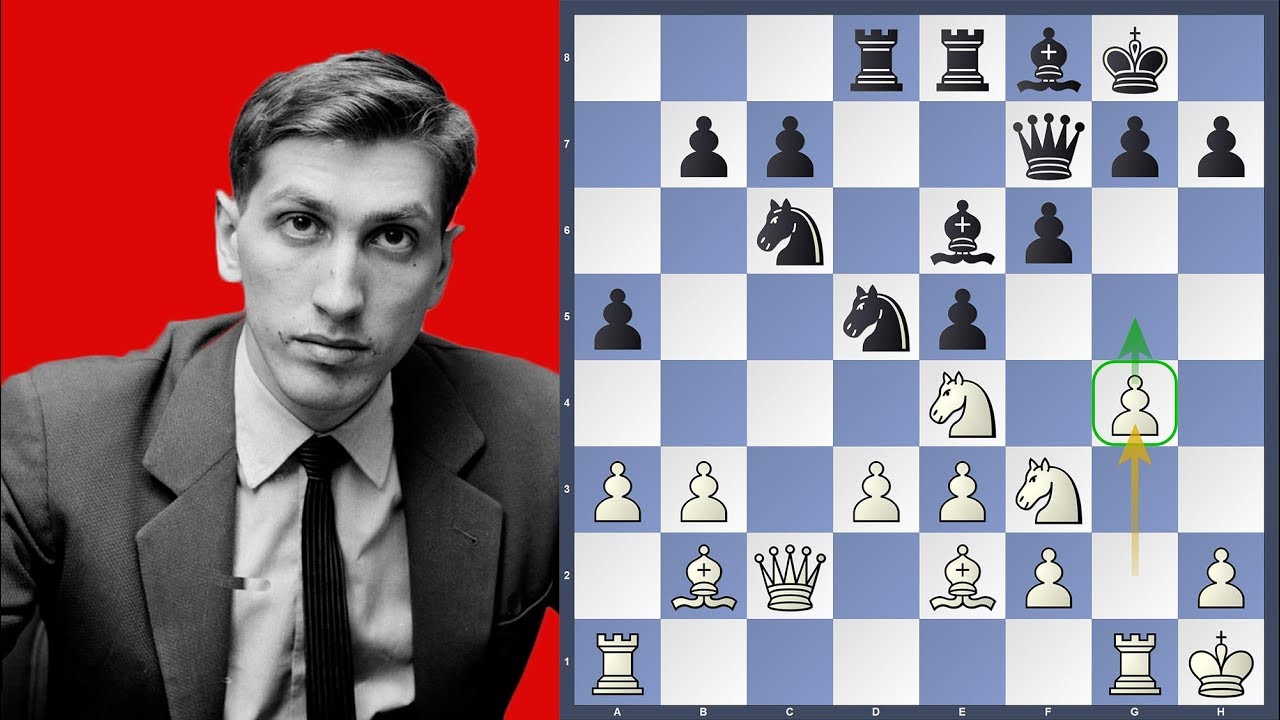 A pioneering strategy - Bobby Fischer vs Andersson | Siegen exhibition game 1970