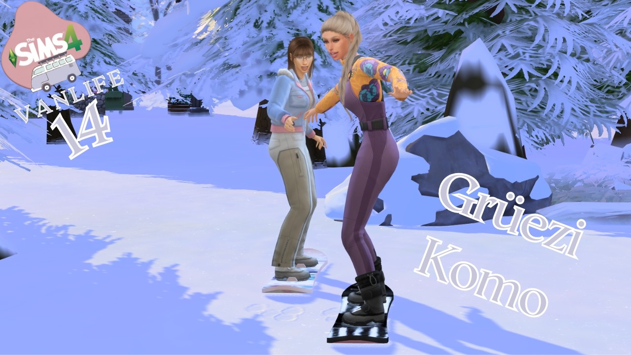 Grüezi Komo 🏔️ | Die Sims 4 Van Life 14 | SimBerry