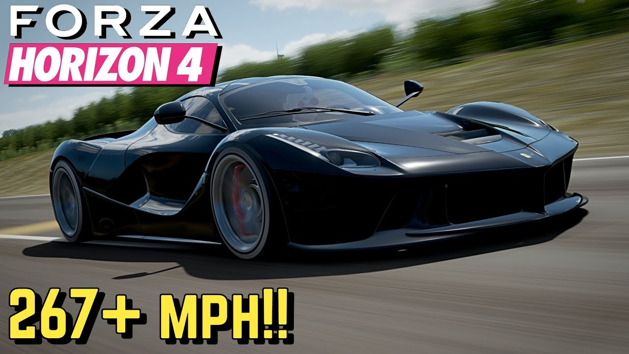 FORZA HORIZON 4 : 267+ MPH LaFerrari Setup!!