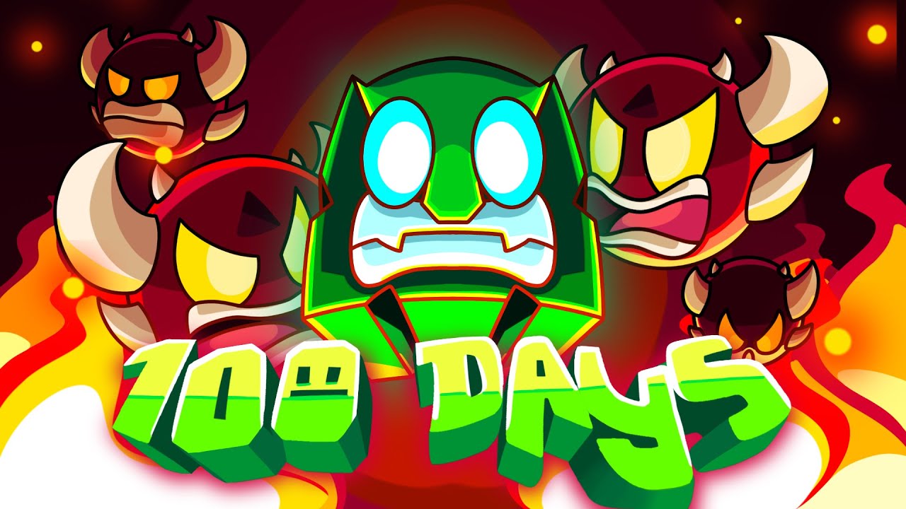 I Survived 100 Days of Extreme Demons