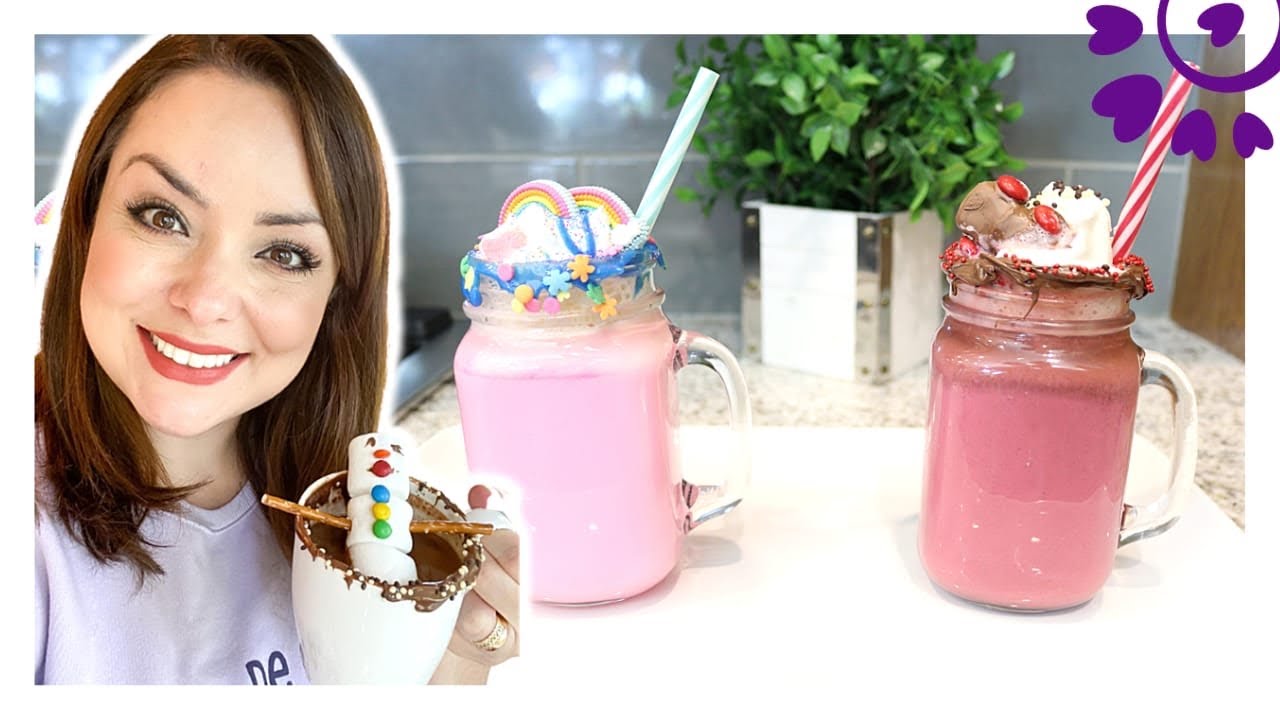 CHOCOLATE QUENTE DE UNICÓRNIO, RED VELVET E AZUL FROZEN  - FLÁVIA CALINA