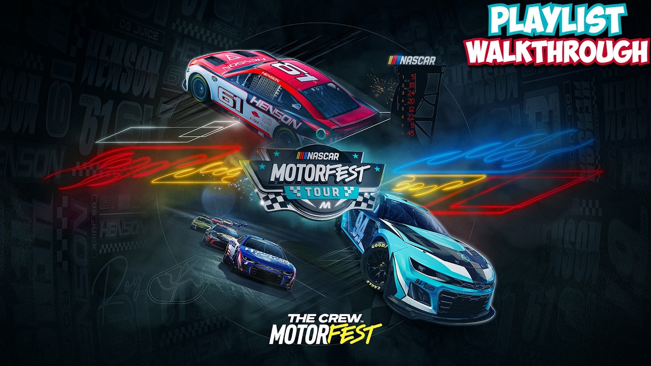 Season 9 EARLY ACCESS - Nascar Motorfest Tour PLAYLIST WALTHROUGH
