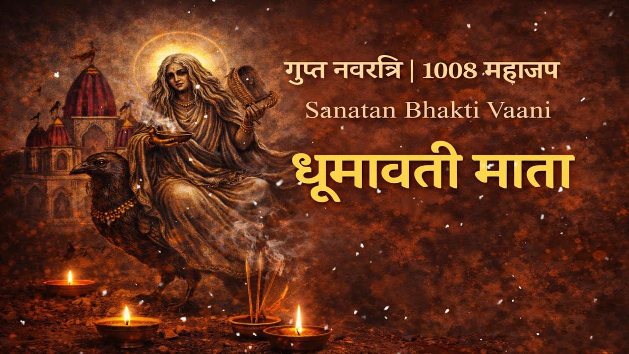 गुप्त नवरात्रि स्पेशल | माँ धूमावती महाजाप 1008 | Dhumavati Mata Mahajaap | Sanatan Bhakti Vaani